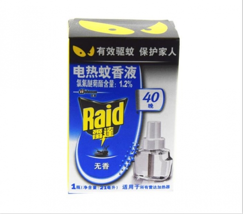 雷達(dá)電熱蚊香液40晚無(wú)香 21ml